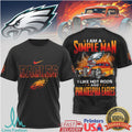 Philadelphia Eagles Simple Man I Like Hot Rods NFL T Shirt - Limotees LLC