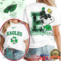 Philadelphia Eagles St. Patrick's Day T Shirt Snoopy Lucky Clover Green - Limotees LLC