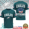 Philadelphia Eagles Strong Save the Animals Patriotic NFL T Shirt - Limotees LLC