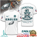 Philadelphia Eagles x Jameson Irish Whiskey Sine Metu NFL T Shirt - Limotees LLC