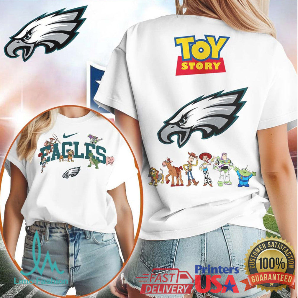 Philadelphia Eagles x Toy Story Character Group T Shirt - Limotees LLC