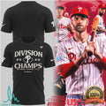 Philadelphia Phillies 2025 NL East Division Champs T Shirt - Limotees LLC