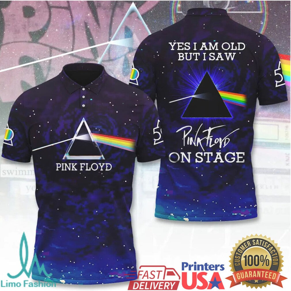 Pink Floyd Dark Side Of The Moon Deep Space Starry Night 3D T Shirt - Limotees LLC