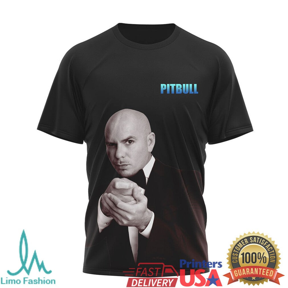 Pitbull I'm Back World Tour 2026 Dates Graphic T Shirt - Limotees LLC
