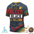 Pittsburgh Football Juneteenth Freedom Day Bleed Yellow T Shirt - Limotees LLC