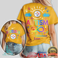 Pittsburgh ST Shirtlers Autism Awareness Accept Understand Love Infinity T Shirt - Limotees LLC