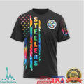 Pittsburgh ST Shirtlers Autism Awareness “See Able Not Label” Tie Dye T Shirt - Limotees LLC