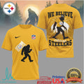 Pittsburgh ST Shirtlers Bigfoot “We Believe” Football T Shirt - Limotees LLC