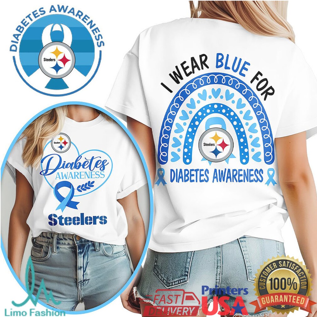Pittsburgh ST Shirtlers Diabetes Awareness T Shirt I Wear Blue For ST Shirtlers Fan T Shirt - Limotees LLC
