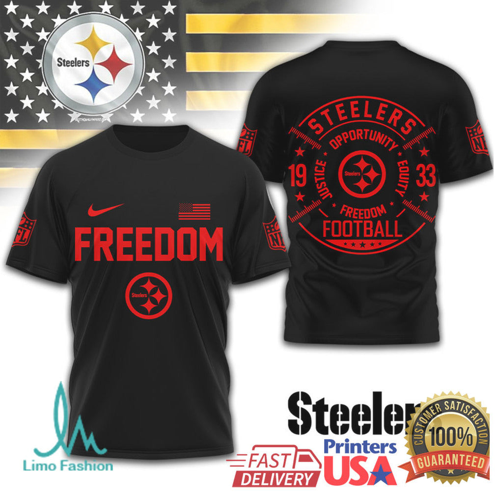 Pittsburgh ST Shirtlers Freedom Football Opportunity Justice Equity T Shirt - Limotees LLC