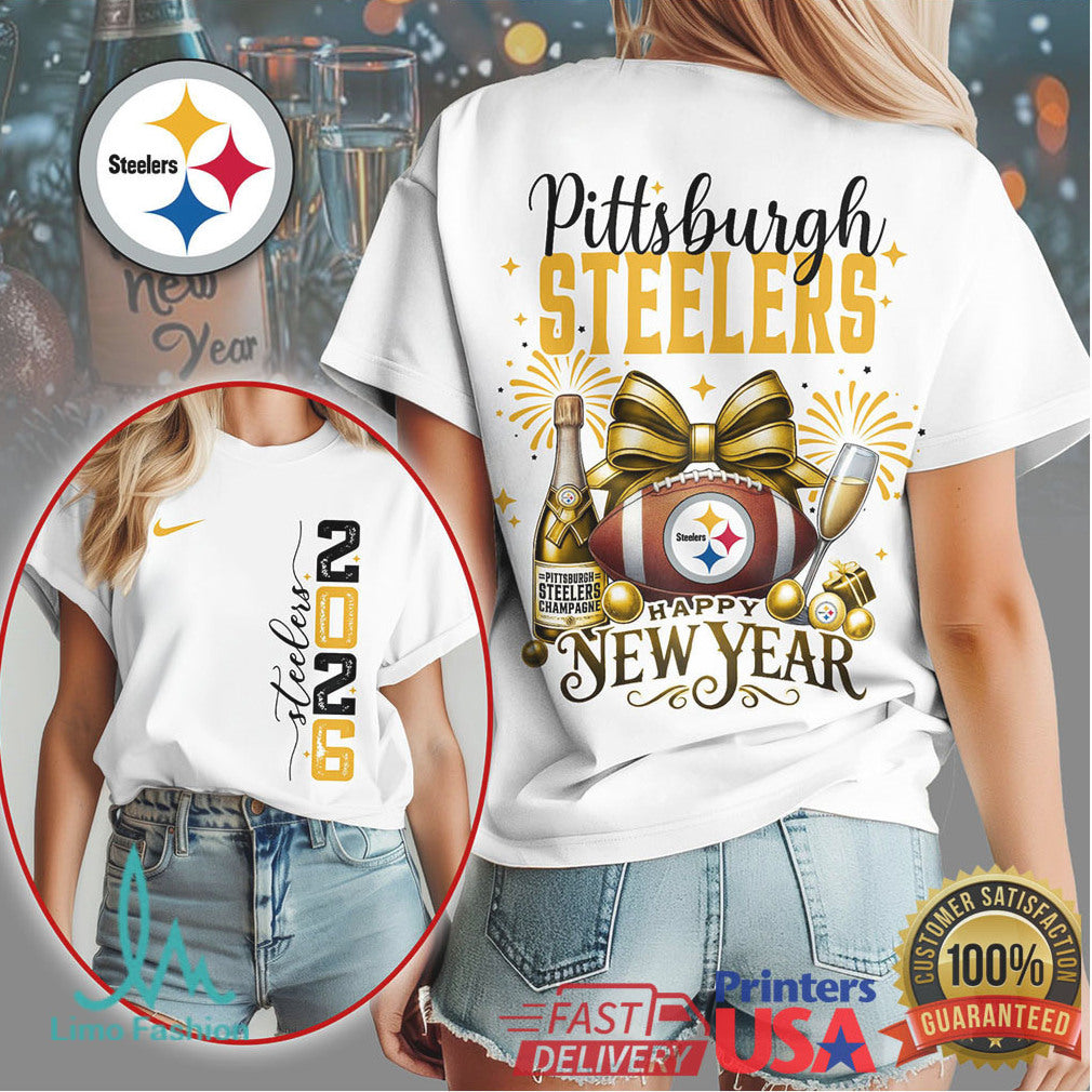 Pittsburgh ST Shirtlers Happy New Year 2026 Football Fan T Shirt - Limotees LLC