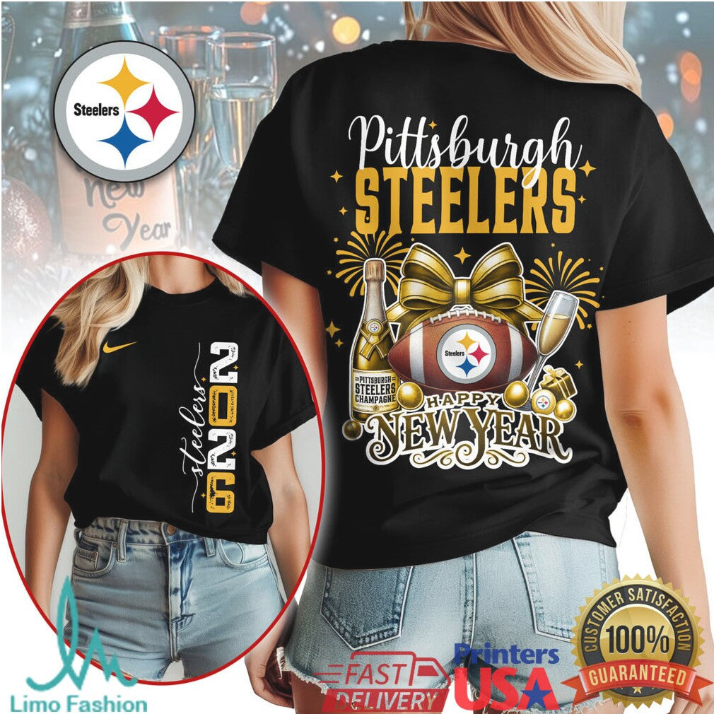 Pittsburgh ST Shirtlers Happy New Year 2026 Football Fan T Shirt - Limotees LLC