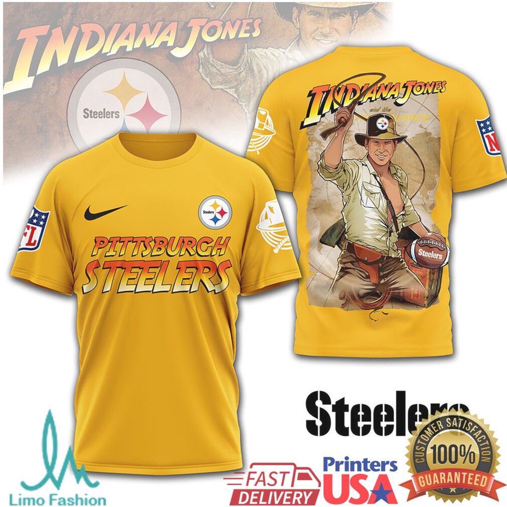 Pittsburgh ST Shirtlers Indiana Jones Adventure Crossover Sport T Shirt - Limotees LLC