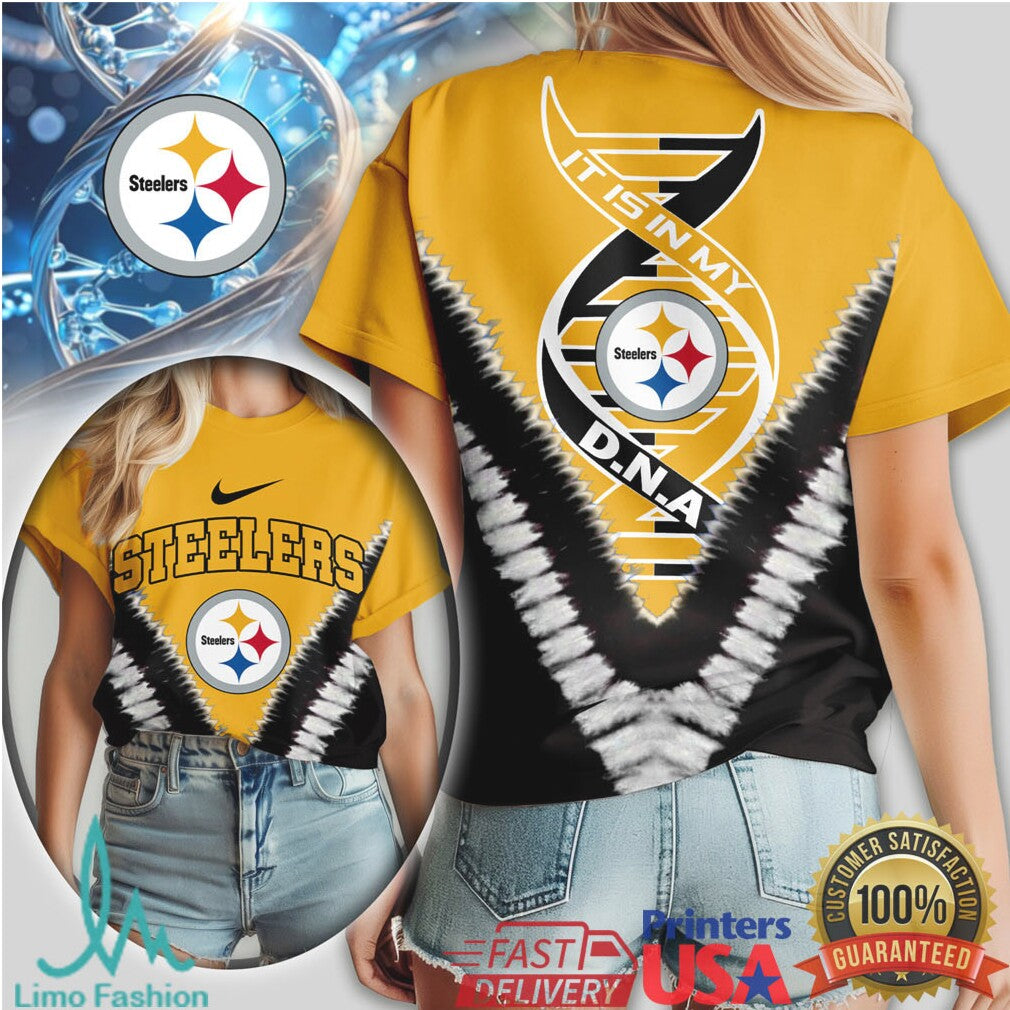 Pittsburgh ST Shirtlers It Is In My DNA Game Day Graphic T Shirt - Limotees LLC