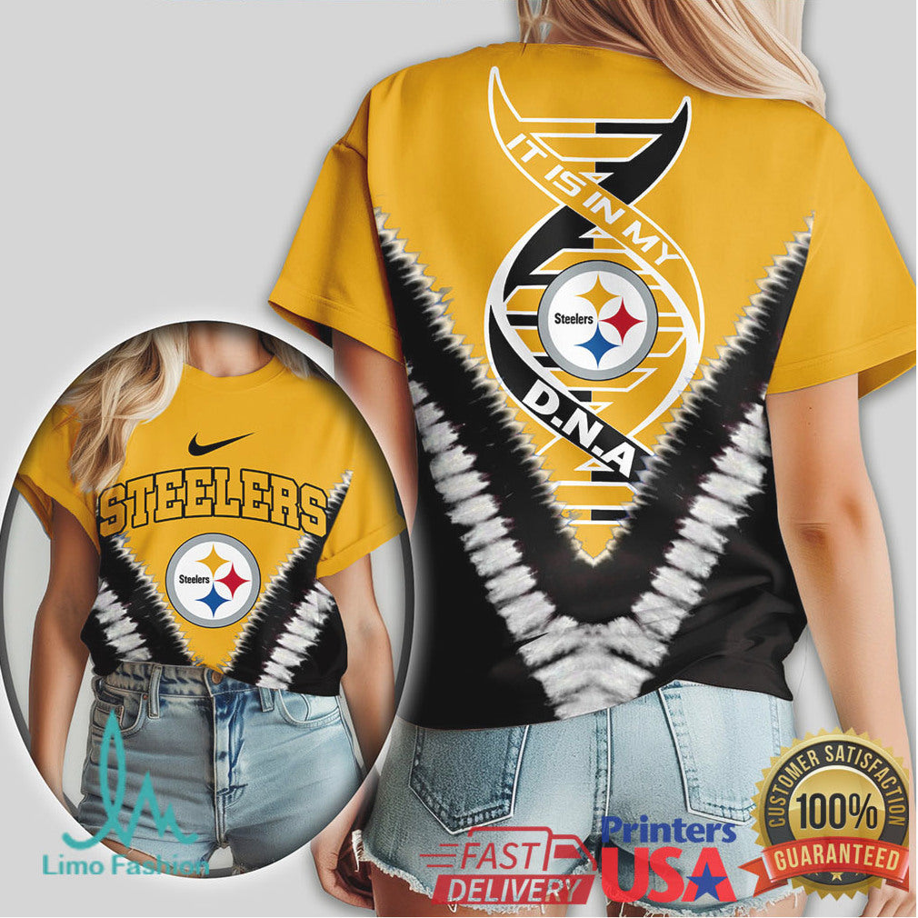 Pittsburgh ST Shirtlers It Is In My DNA Game Day Graphic T Shirt - Limotees LLC