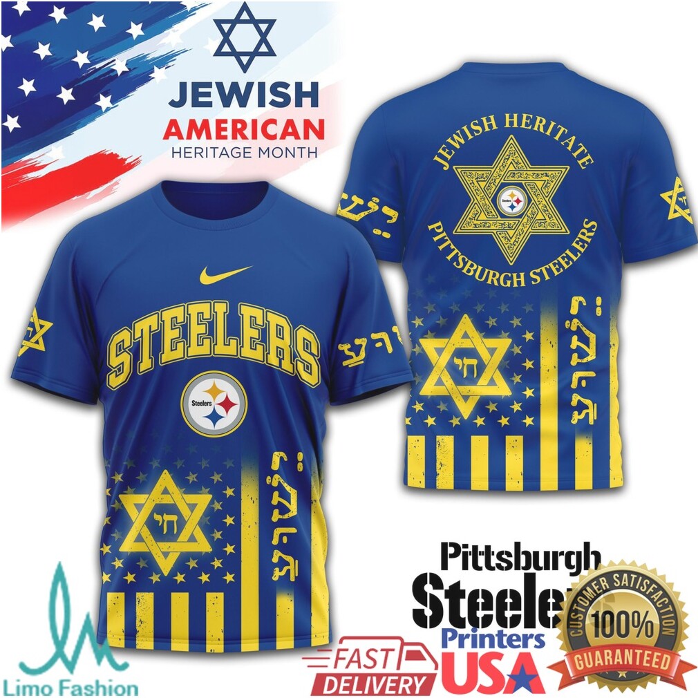 Pittsburgh ST Shirtlers Jewish American Heritage Month Sports Apparel T Shirt