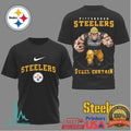 Pittsburgh ST Shirtlers “ST Shirtl Curtain” Muscle Mascot Football T Shirt
