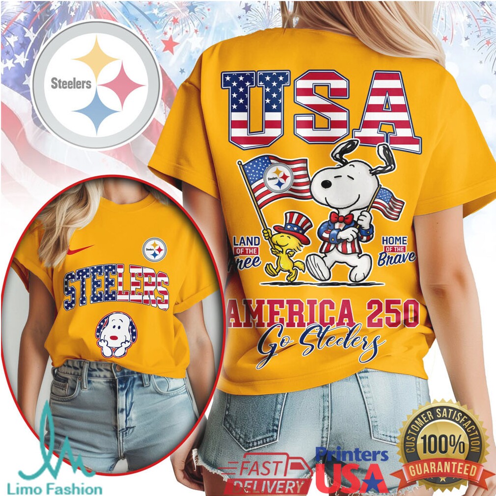 Pittsburgh ST Shirtlers Snoopy America 250 Go ST Shirtlers USA Shirt