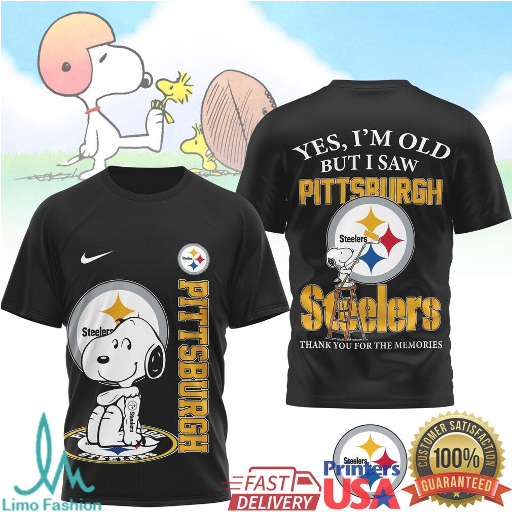 Pittsburgh ST Shirtlers Snoopy T Shirt Peanuts ST Shirtl City Football Fan Graphic T Shirt