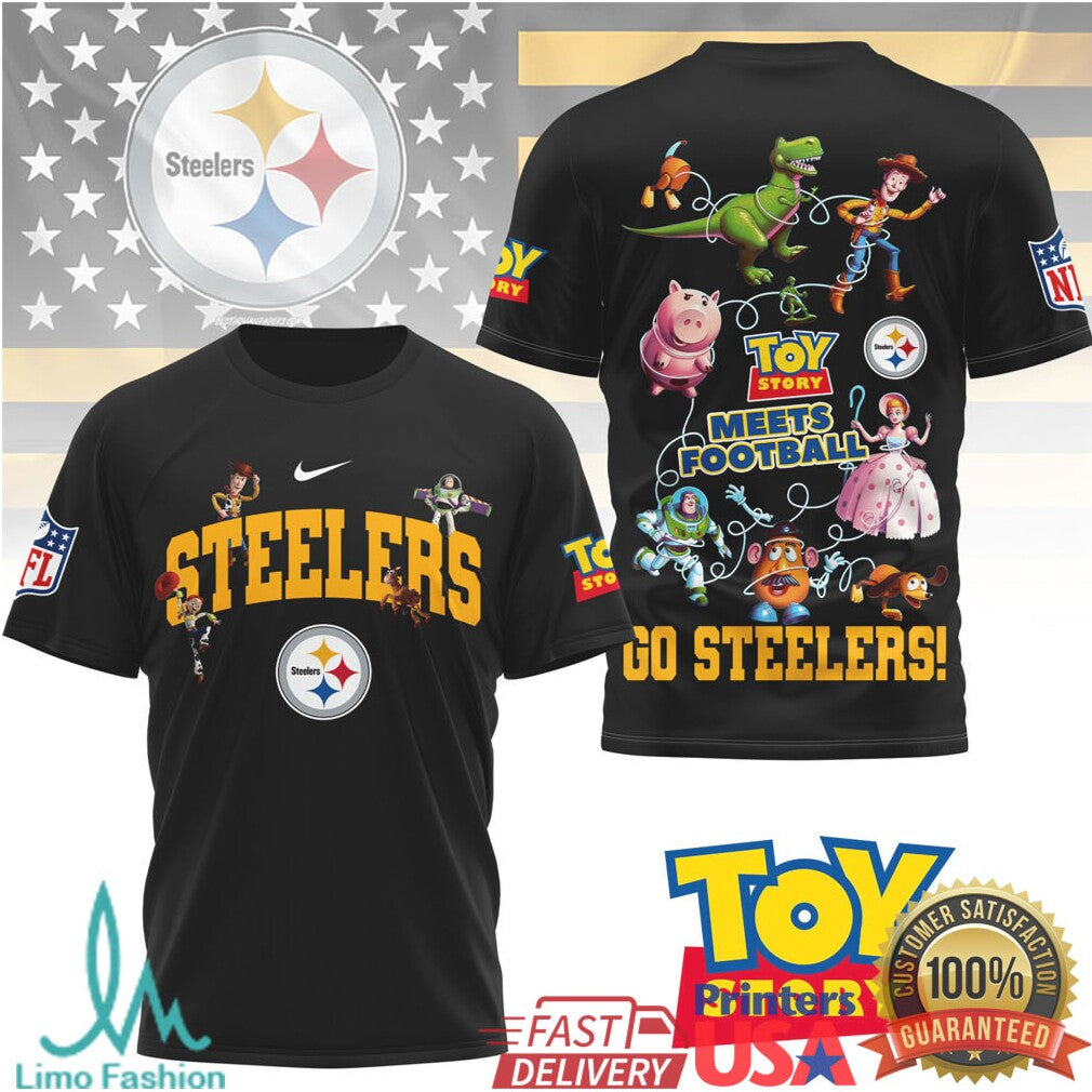 Pittsburgh ST Shirtlers Toy Story Meets Football Fan T Shirt - Limotees LLC