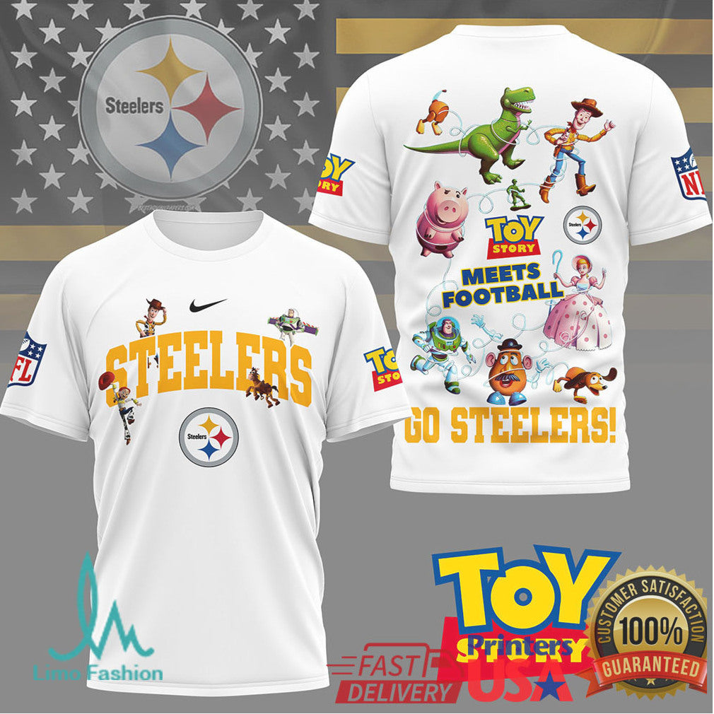 Pittsburgh ST Shirtlers Toy Story Meets Football Fan T Shirt - Limotees LLC