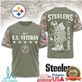 Pittsburgh ST Shirtlers U.S. Veteran Salute To Service Performance T Shirt - Limotees LLC