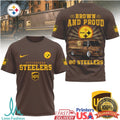 Pittsburgh ST Shirtlers UPS Brown and Proud ST Shirtl City T Shirt - Limotees LLC