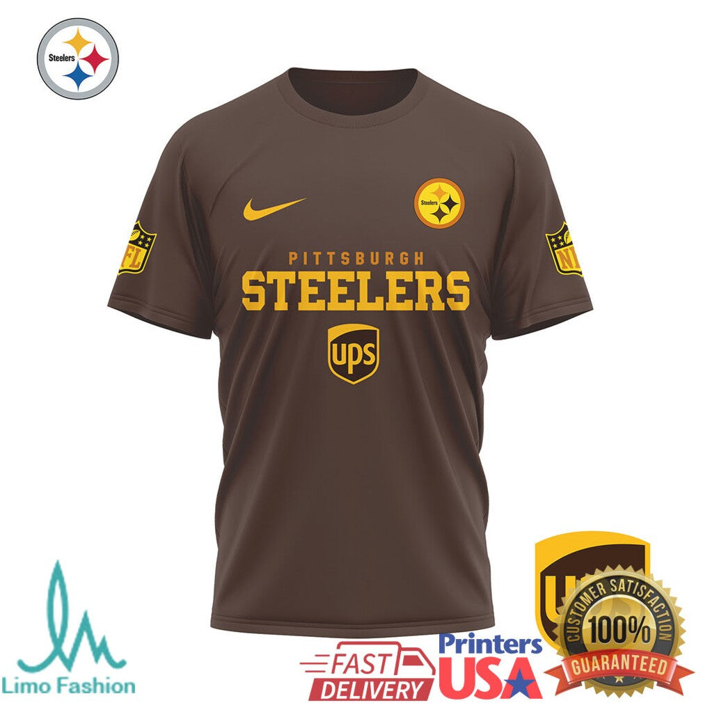 Pittsburgh ST Shirtlers UPS Brown and Proud ST Shirtl City T Shirt - Limotees LLC
