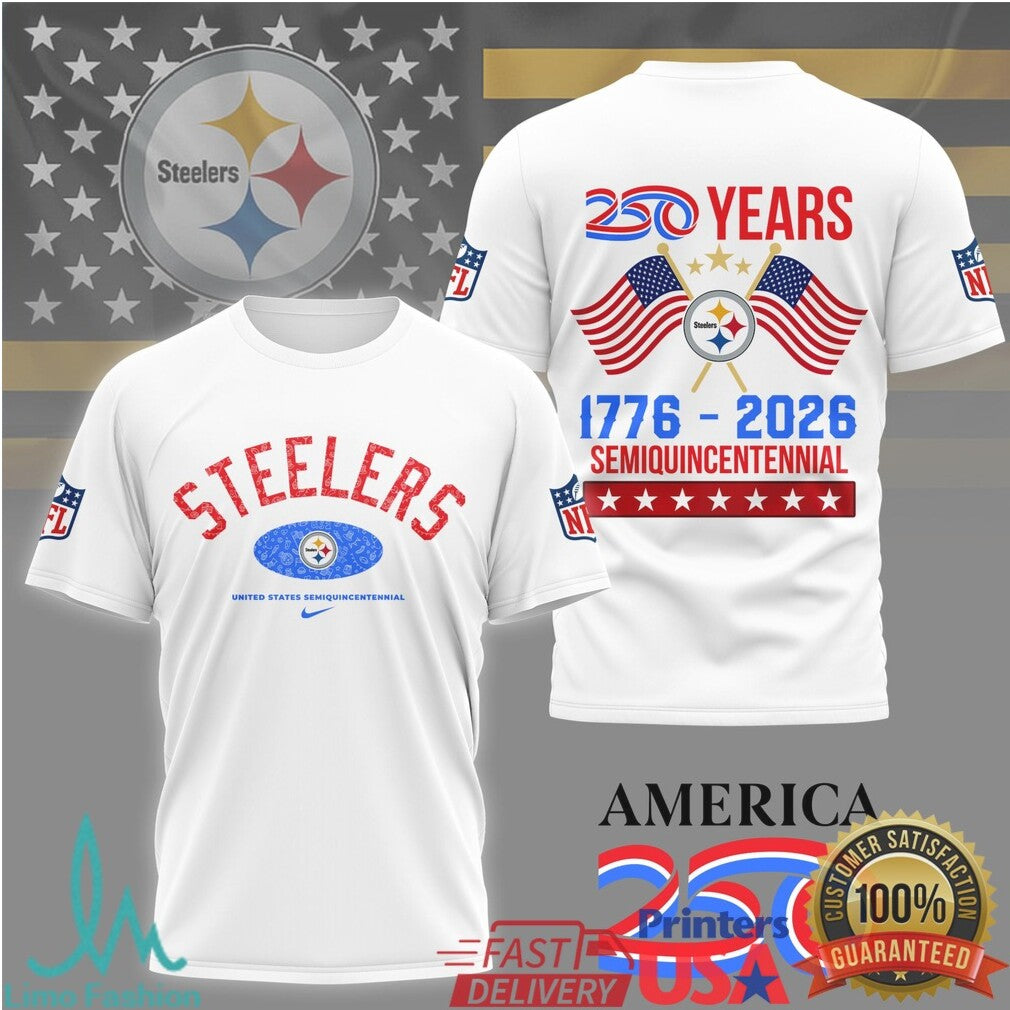 Pittsburgh ST Shirtlers USA 250 Years Semiquincentennial Patriotic T Shirt - Limotees LLC