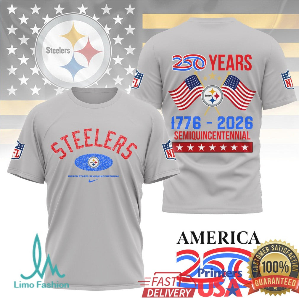 Pittsburgh ST Shirtlers USA 250 Years Semiquincentennial Patriotic T Shirt - Limotees LLC