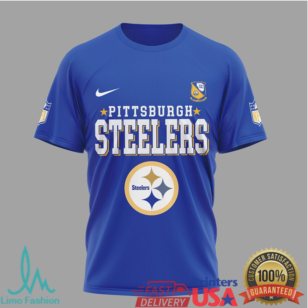 Pittsburgh ST Shirtlers x Blue Angels U.S. Navy Anniversary 3D T Shirt - Limotees LLC