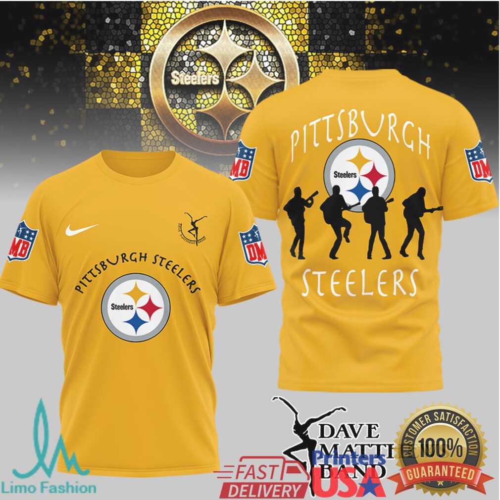 Pittsburgh ST Shirtlers x Dave Matthews Band Music & Football T Shirt