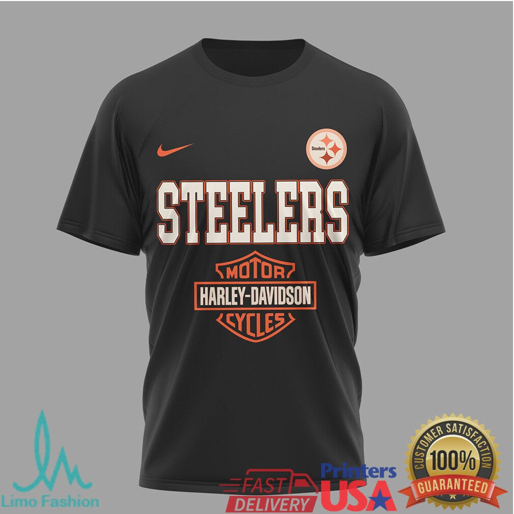 Pittsburgh ST Shirtlers x Harley Davidson Motor Cycles “Ride The Legend” T Shirt
