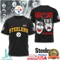 Pittsburgh ST Shirtlers x Mötley Crüe Rock 'n' Roll Football T Shirt - Limotees LLC
