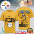 Pittsburgh ST Shirtlers x One Piece Anime Football Graphic T Shirt - Limotees LLC