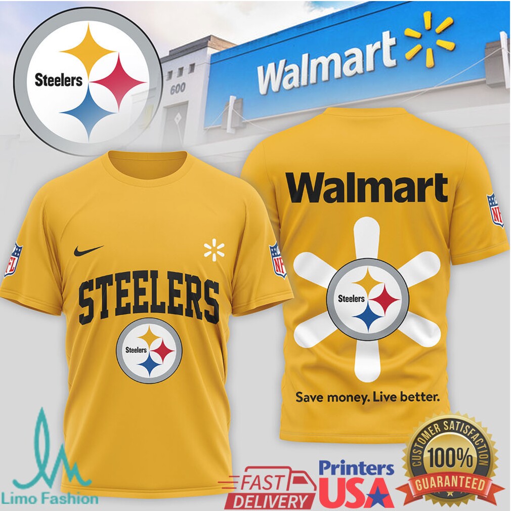 Pittsburgh ST Shirtlers x Walmart ST Shirtlmark Spark Mashup NFL T Shirt