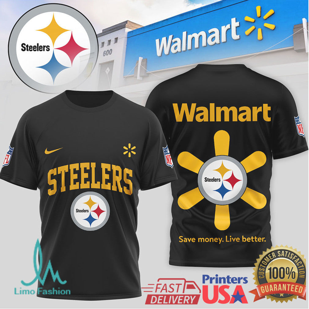 Pittsburgh ST Shirtlers x Walmart ST Shirtlmark Spark Mashup NFL T Shirt