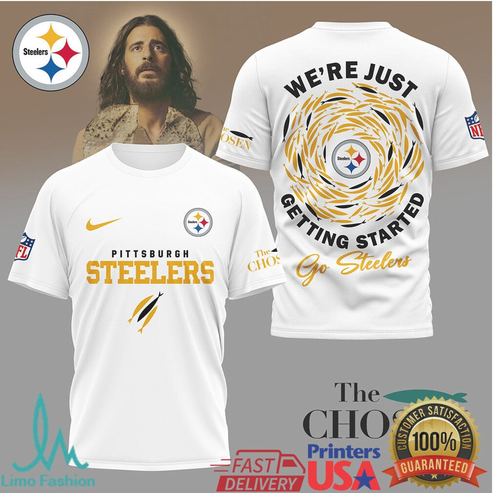 Pittsburgh ST shirtlers “The Chosen” Religious Football T Shirt Go ST shirtlers Faith T shirt