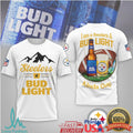 Pittsburgh Steelers Bud Light Kinda Guy Girl Fan Hoodie - Limotees LLC