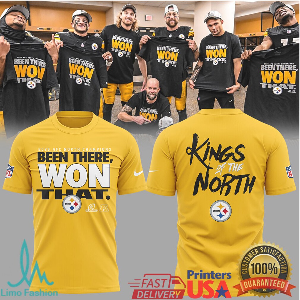 Pittsburgh Steelers Kings of the North AFC North Champions Apparel - Limotees LLC
