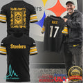 Pittsburgh Steelers “Mack 17” Custom Player Graphic T Shirt - Limotees LLC