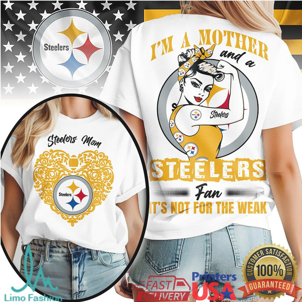 Pittsburgh Steelers Official NFL I Am A Mother 3D Shirt