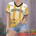 Pittsburgh Steelers Snoopy Charlie Brown Nfl Football Jersey Shirt