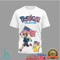 Pokémon Ash & Pikachu United States 250th Anniversary 1776 2026 T Shirt - Limotees LLC