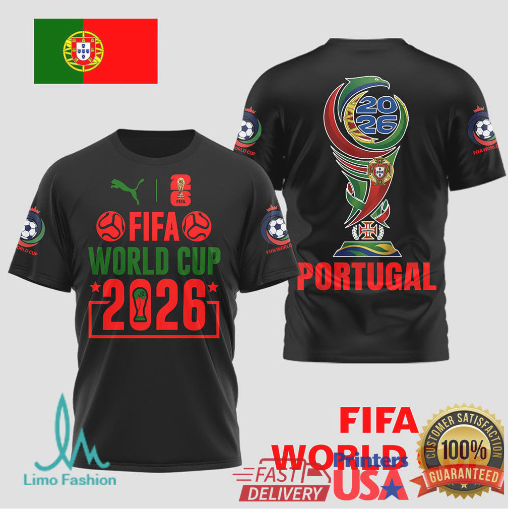 Portugal FIFA World Cup 2026 National Team Pride T Shirt - Limotees LLC