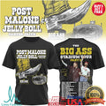 Post Malone & Jelly Roll The Big Ass Stadium Tour 2026 Concert T Shirt - Limotees LLC