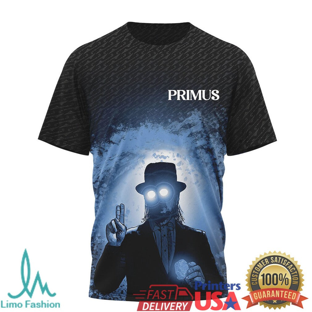 Primus UK & Europe Tour 2026 Psychedelic Monkey All Over Print T Shirt - Limotees LLC