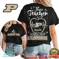 Purdue Boilermakers This Teacher Loves Her Boilermakers T Shirt - Limotees LLC