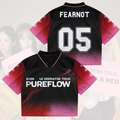 Le Sserafim Pure FLow World Tour Mixed Mesh Jersey Gift For Fans