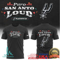 Puro San Anto Loud Spurs 2026 Playoffs Graphic T Shirt - Limotees LLC